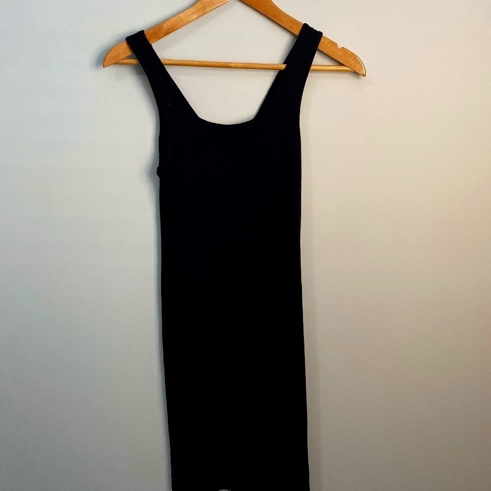 American Dream Women's Black Sleek Sleeveless Mini Dress Size XS